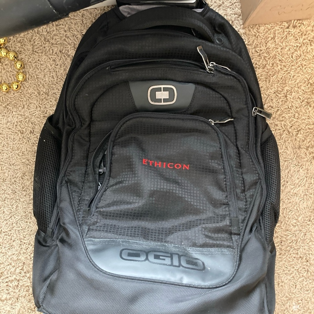 OGIO Black Rolling Large Backpack